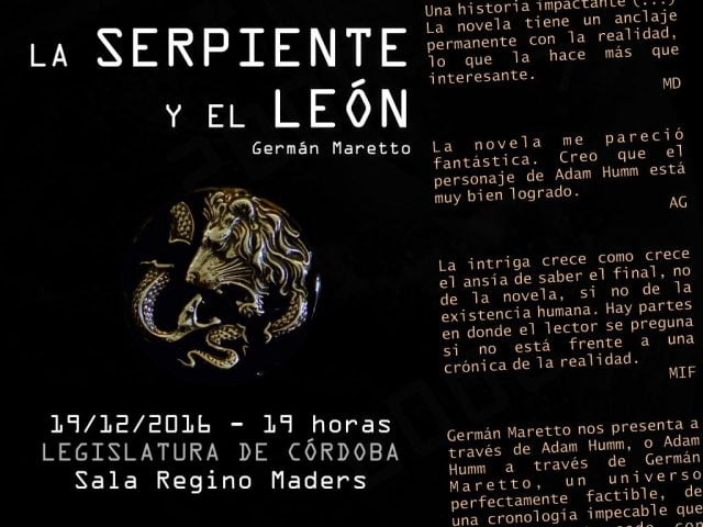 Invitación - La serpiente y el león