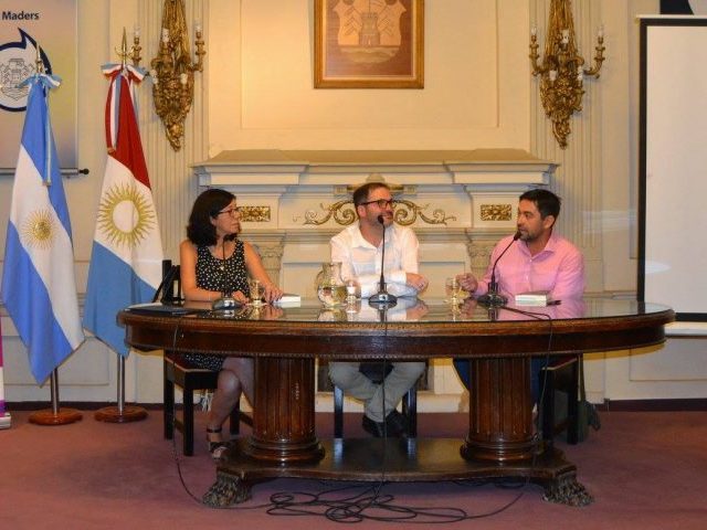 Marcela Flores, Germán Maretto, Fredy Bustos